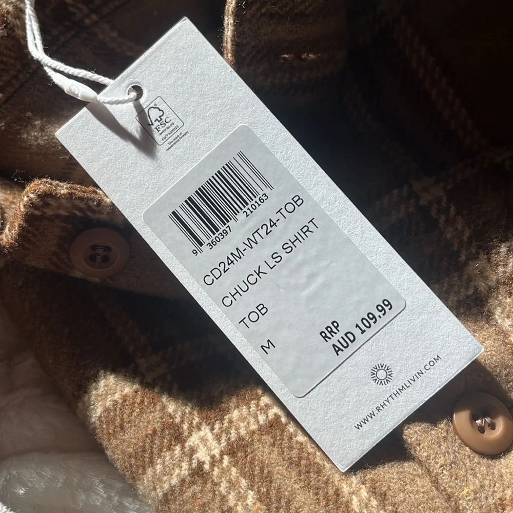 Rhythm. tobacco shirt - Picture 7 of 7